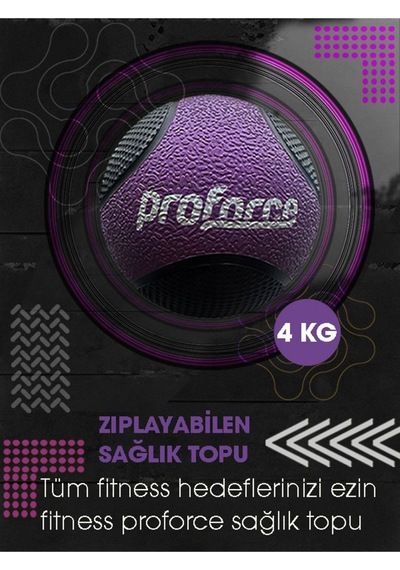 Proforce Zıplayan Sağlık Topu 4 Kg St4