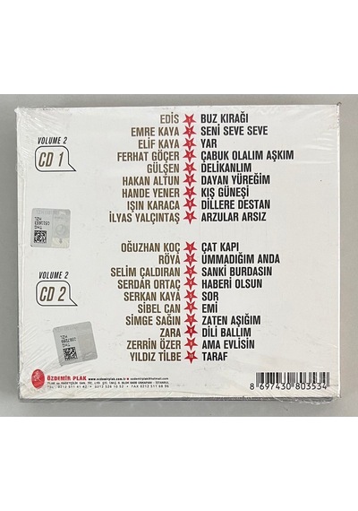 Yıldız Tilbe'nin Yıldızlı Şarkıları Volume 2 Cd Jelatininde Sıfır Dönem Baskı Cd