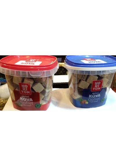 300 Gr Kakao Kremalı+ 300 Gr Fındık Kremalı No Ri Yon Kova Gofret