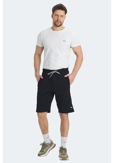 Slazenger Nora 2 Li Set Erkek Şort Lacivert - Gri