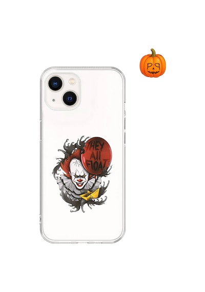 Dali Design Apple Uyumlu iPhone 14 Şeffaf Kılıf Horror 1 Tasarımlı