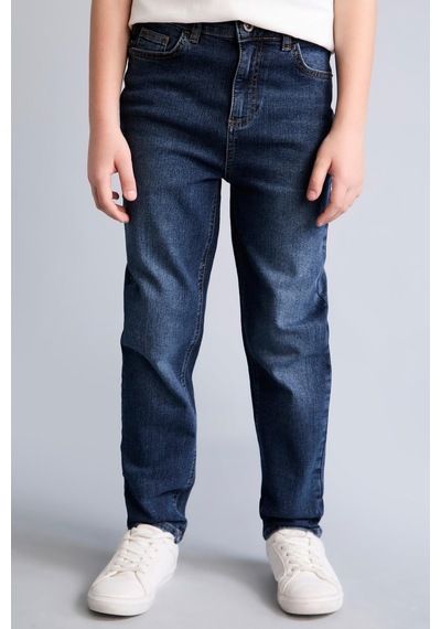 Defacto Straıght Fıt Düz Paça Jean Pantolon Erkek Çocuk F0455a826aunm35 Mavi-nm35