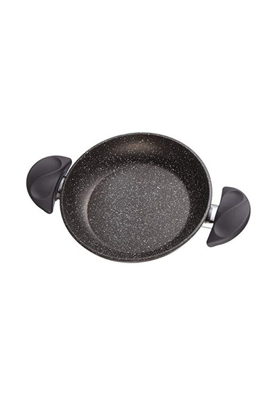 20 Cm Dövme Yumurta Sahanı Siyah Çok Renkli