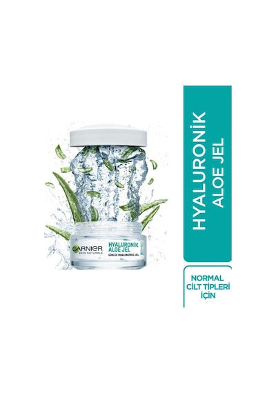 Garnıer Hyaluronik Normal Ciltler için Günlük Nemlendirici Aloe Vera Jel 50 ML