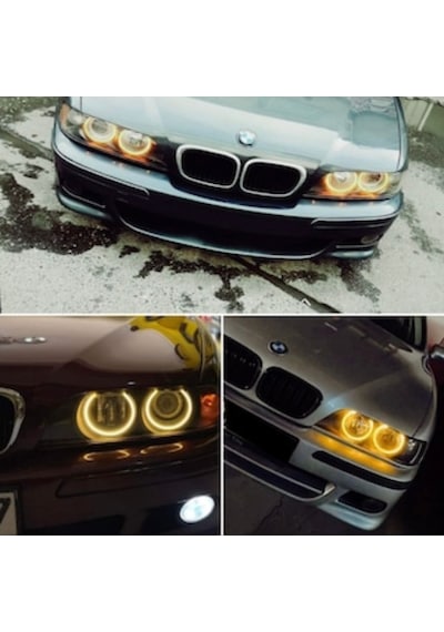 Bmw E36 Led Angel Halka Seti Günışığı Oem Ton Far İçi Halka Premium