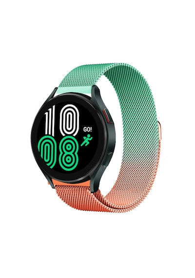 Flzdgnkr Newface Watch 22mm Metal Mıknatıslı Kordon - Turuncu-yeşil