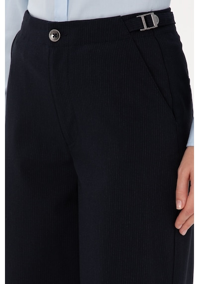 U.s. Polo Assn. Kadın Lacivert Pantolon Kanvas-chino 50309342-vr033 Lacivert