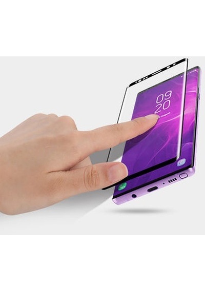 Samsung Galaxy Note 8 İle Uyumlu Şeffaf Esnek Kavisli Ekranı Tam Kaplayan Pet Ekran Koruyucu