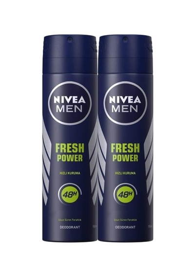 Fresh Power Sprey Deodorant 150ml Erkek 2'li Avantaj Paketi