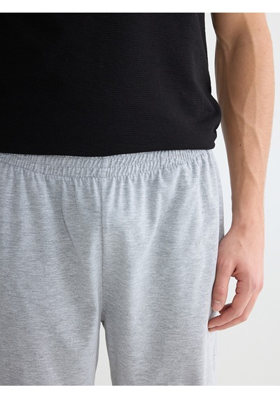 Lc Waikiki Lc Waıkıkı Gri Standart Kalıp Erkek Pijama Alt Şort