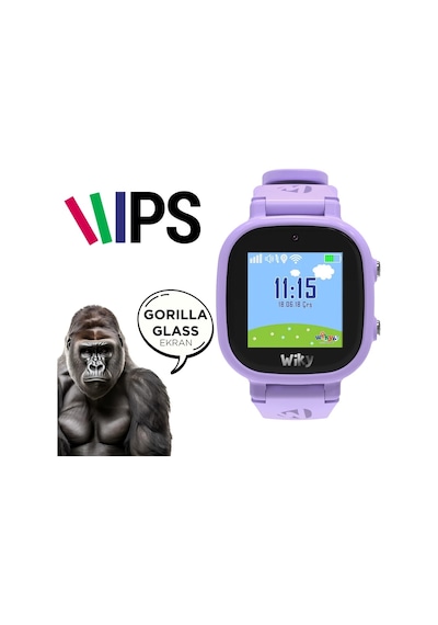 Wiky Watch 5E e-SIM Akıllı Çocuk Saati (İthalatçı Garantili)