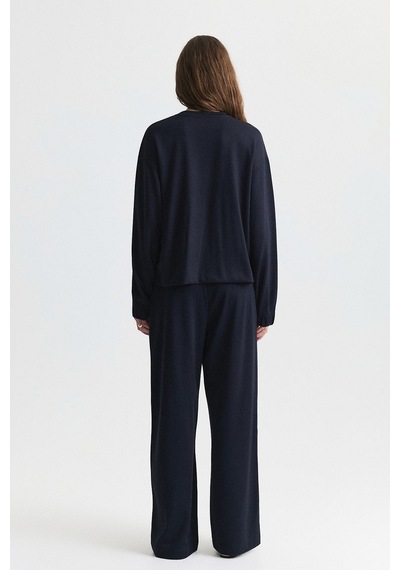 Antioch Bisiklet Yaka Sweatshirt Ve Jogger Pantolon Takım Lacivert