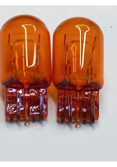 12v T20 Büyük Dipsiz Turuncu Çift Duy 1016 Ampul 2 Adet Turuncu