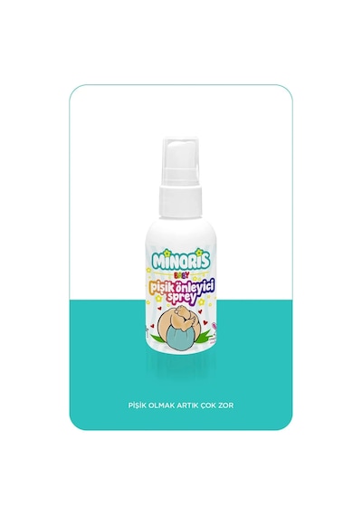 Minoris Baby Organik Pişik Önleyici Sprey 100 ML