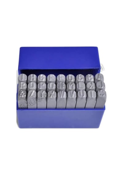 Masus Germany 6mm Çelik Harf Takımı
