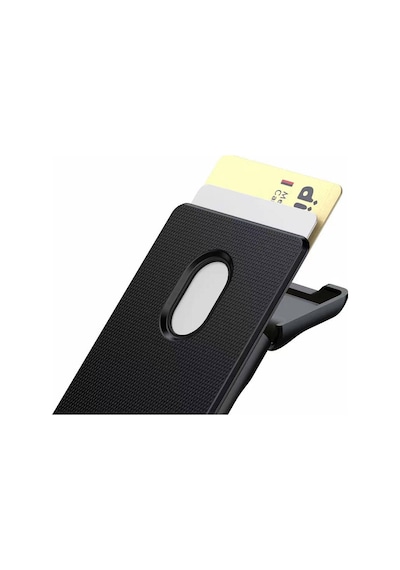 Sade Tasarımlı 2 Hazneli Pu Magnetik Standlı Kartlık Crd-05