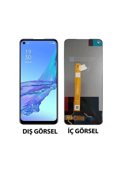 Teknonet Oppo A53 Uyumlu Lcd+dokunmatik - Siyah