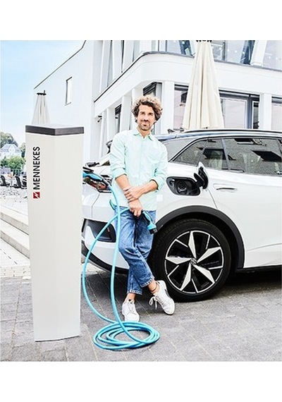 Mennekes 22 KW Tip2 7.5 M Elektrikli Araç Şarj Kablosu