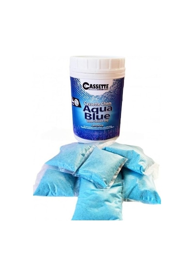 Cassette Aqua Blue Wsb Katı Atık Parçalayıcı Tablet Tuvalet Kimya