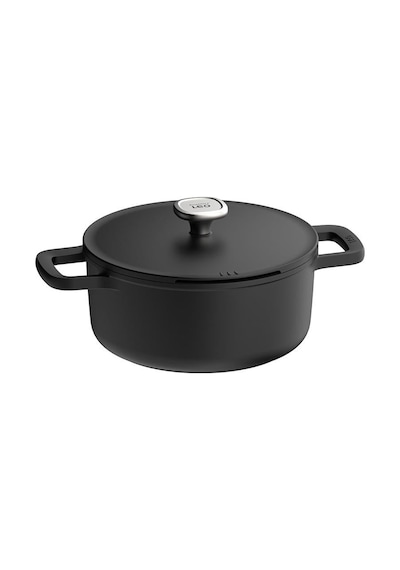 English Home Berghoff Leo Phantom Yapışmaz Kapaklı Tencere 24 Cm - Grafit