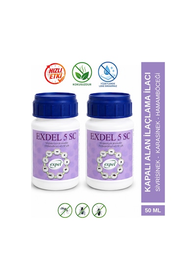 Exdel 5 Sc Süspansiyon Konsantre 2 x 50 ML