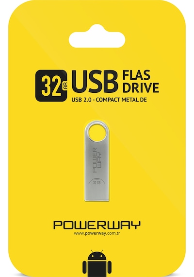 Powerway PW-32GB 32 GB Usb 2.0 Flash Bellek