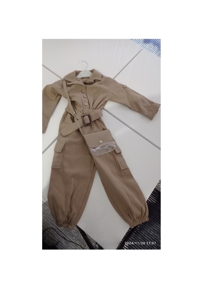 Azra Tulum Ve Çanta Krem Rengi Krem