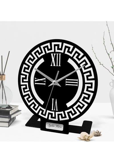 Kişiye Özel Metal Masa Saati (Model 4)