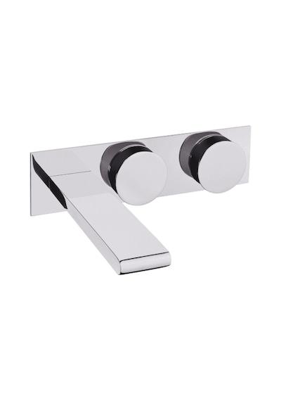 VitrA Memoria A4231458 Ankastre Lavabo Bataryası Siyah Çevreli