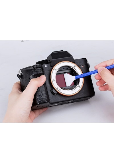16mm Aps-c Dslr Ve Aynasız Fotograf Makineleri İçin Sensör Temizleme Çubuğu Seti Swab