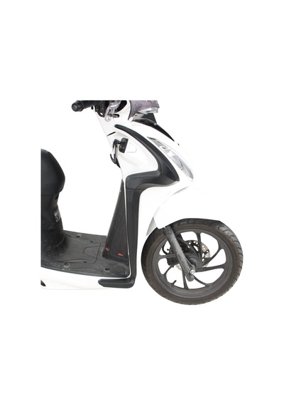 GP Kompozit Honda Dio 2021-2023 Uyumlu Bacak Koruma Siyah