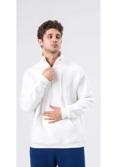 Coalcity Coal City Erkek Relaxed Fit Reglan Yarım Fermuarlı Kanguru Cepli Siyah Sweatshirt Beyaz Coalcity Coal City Erkek Relaxed Fit Reglan Yarım Fermuarlı Kanguru Cepli Siyah Sweatshirt Beyaz