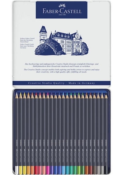 Faber-Castell Goldfaber Kuru Boya Kalemi 24  Renk