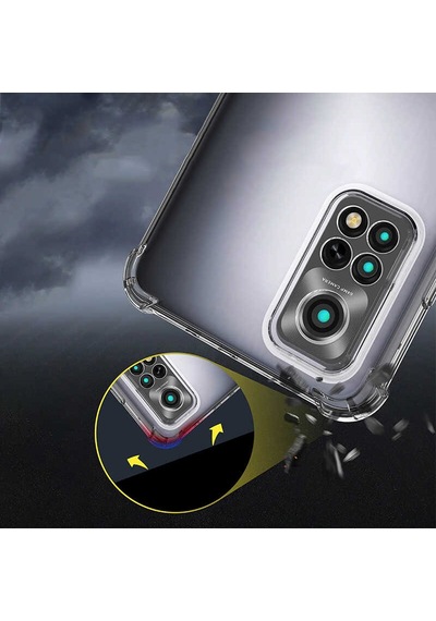 Zore Mi 12t Pro Kılıf Msra Kamera Korumalı Nitro Anti Shock Silikon - Renksiz Renksiz
