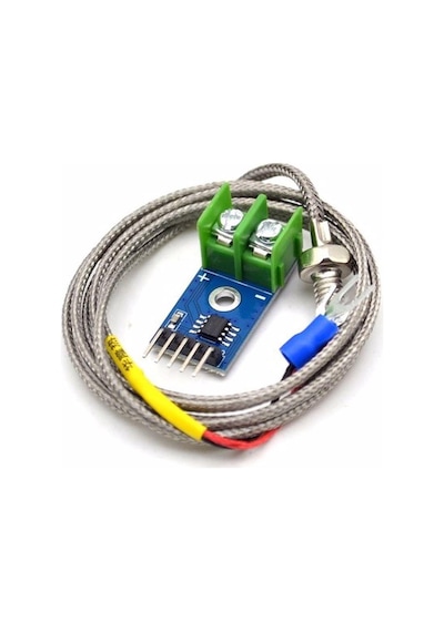 2 Adet Max6675 K Tipi Termokupl Sıcaklık Sensör Modülü Spı Arduino Esp32 Stm32 Uyumlu