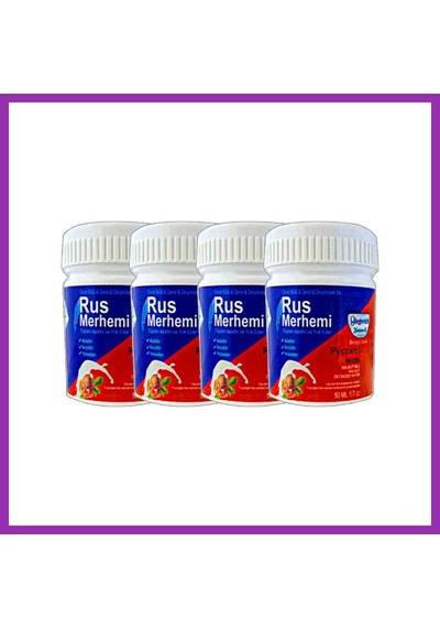 Bezos Rus Merhemi Glgn Blue Tüylere Rus Merhemi 4 Tane X 50 Ml Aslh90107 Bty