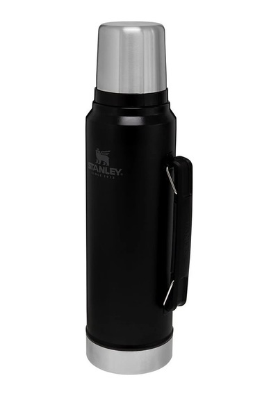 Stanley Legendary Klasik Vakumlu Paslanmaz Çelik Termos 1lt - Matte Black Pebble