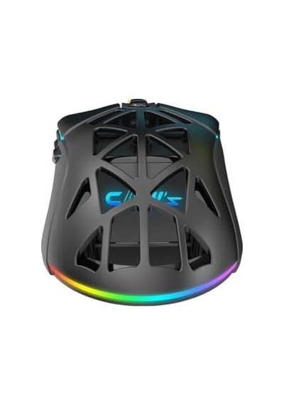 Nexus Air Kablosuz 10000 Dpi Pixart Pmw3325 Sensör Makro Yazılımlı & Değiştirilebilir Kapaklı Rgb Kablosuz Gaming Mouse - Siyah