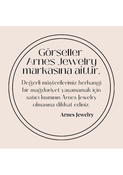 Arnes Jewelry Çelik Altın Kaplama Bilezik Ar509nes Gold