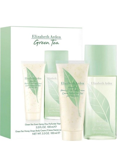 Elizabeth Arden Green Tea Edp 100 Ml+honey Drops Body Cream Kadın Parfüm Seti Narenciye