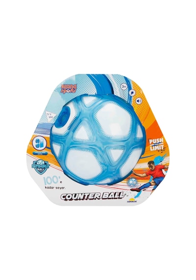 Sesli Ve Işıklı Sayaçlı Futbol Topu Çok Renkli