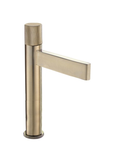 Paluci Roma Matt Gold Yüksek Tip Lavabo Bataryası Sırlı