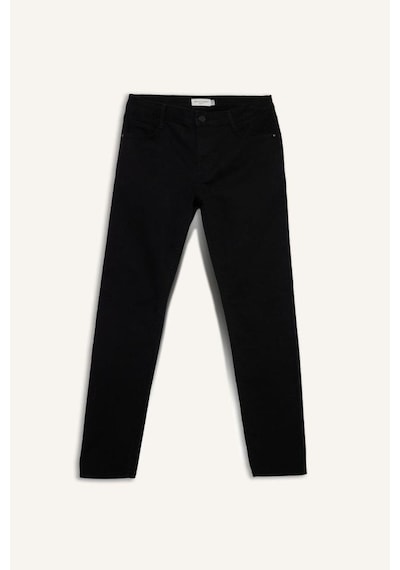 Defacto Pedro Slim Fit Dar Kalıp Normal Bel Dar Paça Jean Pantolon S2711az26spnm40 Siyah-nm40