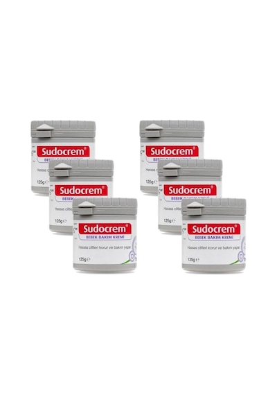 Sudocrem Bebek Bakım Kremi 125 Gr X 6'li Paket