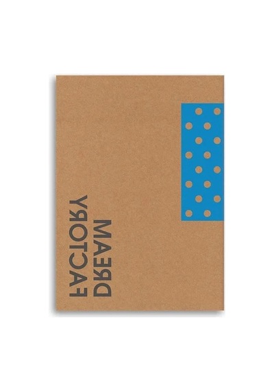Düz Mavi Kraft Defter 124-Pembe