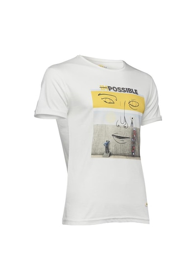 Biggdesign Faces Possible Erkek T-shirt 001