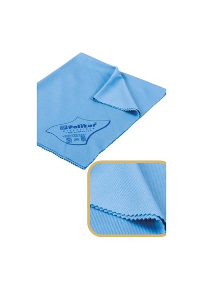 Polikur Polikur Universal 3220 Mikrofiber Lüx Dokulu Cam Bezi 6'lı 40 x 50 CM