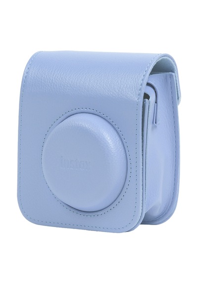 Instax Mini 13 Uyumlu Deri Çanta, Frost Blue