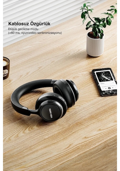 Ven-dens VD-HP017 Bluetooth 5.4 Kablosuz Kulak Üstü Kulaklık