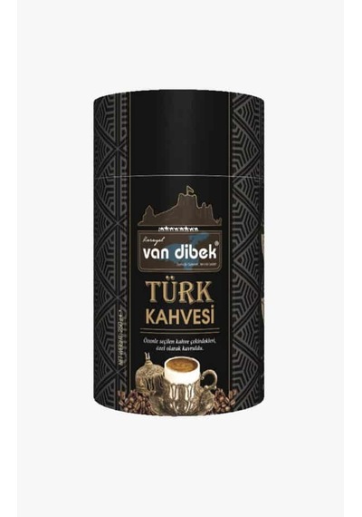 Van Dibek Türk Kahvesi Silindir Kutu 250 Gr.